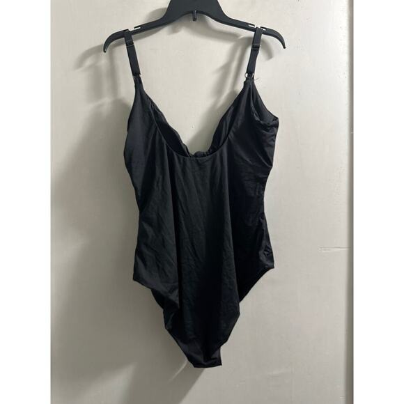 Andie Swim The Santorini One Piece Swimsuit Flat Black size XXXL‎ - Picture 5 of 7